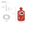 Home Enema Bag Kit with Hose Enema Tips and Controllable Water Flow Clamp- 2 Quart Enema Bag for Colon Cleansing Enemas
