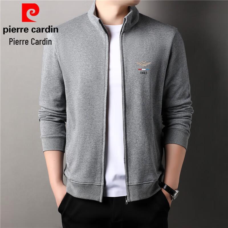 

Мужской свитшот Pierre Cardin из 100% хлопка на молнии со стойкой XL