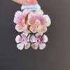 Sweet Oil Drop Flower Ear Studs Baroque Korean Style Earrings Enamel Flower Earrings  Jewelry