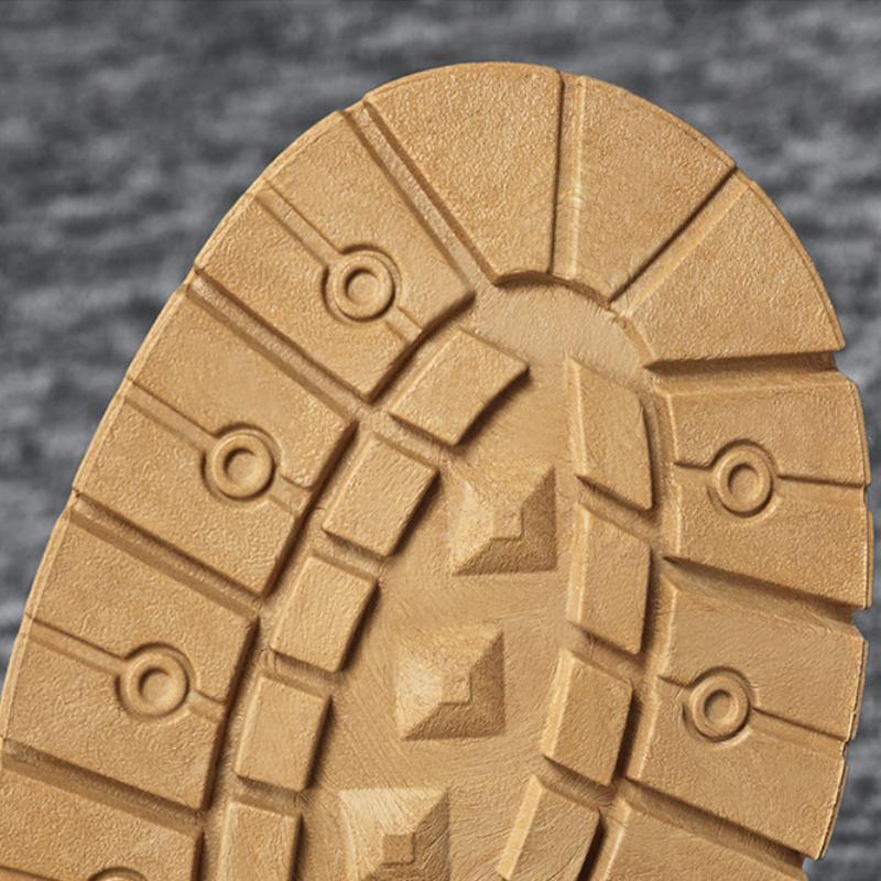 New Men's Boots Designer Luxury Men Working Boots High Tops Platform Leather Shoes for Men British Style Motorcycle Botas Hombre