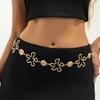 IngeSight.Z 2026 New Bohemia Hollow Out Flower Belly Waist Chain for Women Summer Sexy Bikinis Dress Accessories Body Jewelry