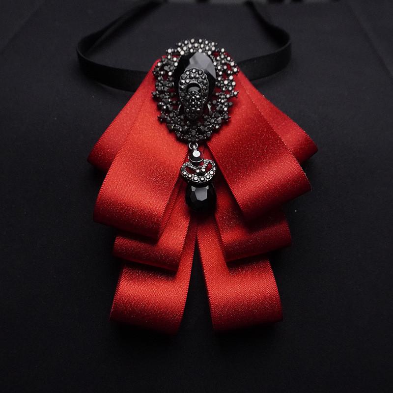 Mens Luxury Korean Suit Shirt Bow Tie Wedding Grooms Gift Heartshaped Lapel Accessory