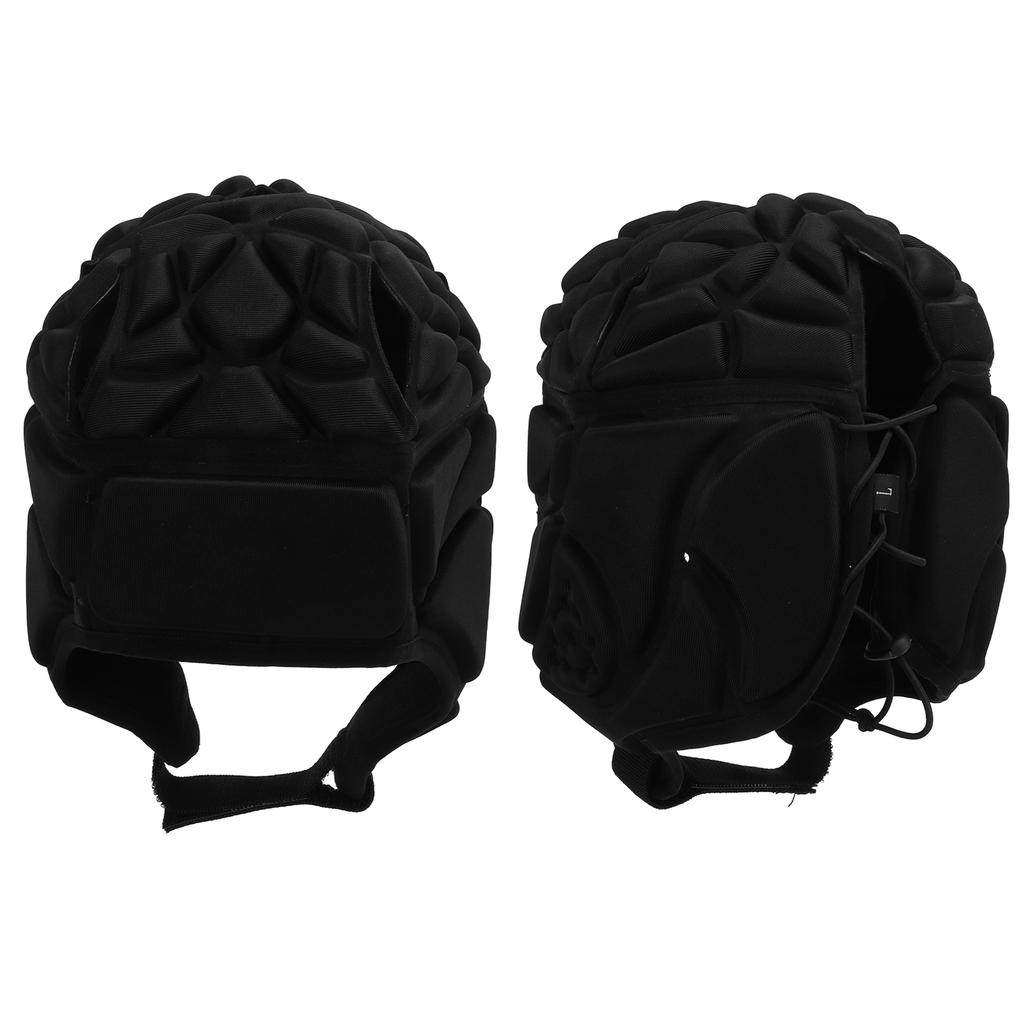 Stoßfester EVA-Fußballhelm mit Polsterung Seil Fußball-Kopfschutz für Erwachsene