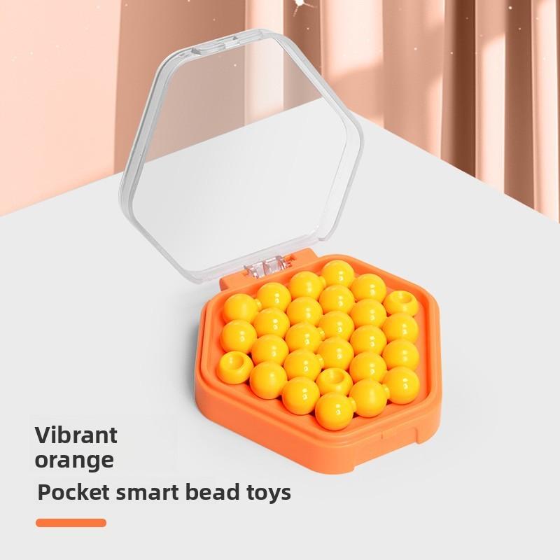 Educational Puzzle Toy For Kid With Plastic Beads And Brain Teasers For Early Learning Development
