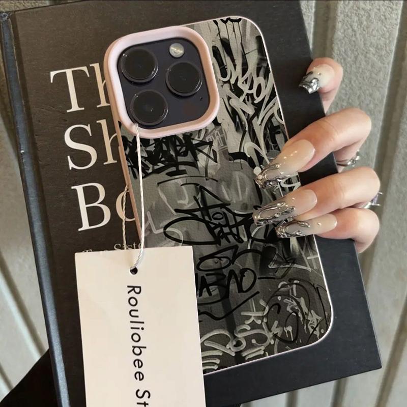 Unkempt Graffiti Soft Phone Case For IPhone 17 Air 16 15 14 13 12 11 Pro Max Cover For IPhone 16 15 14 Plus Case Funda Cover