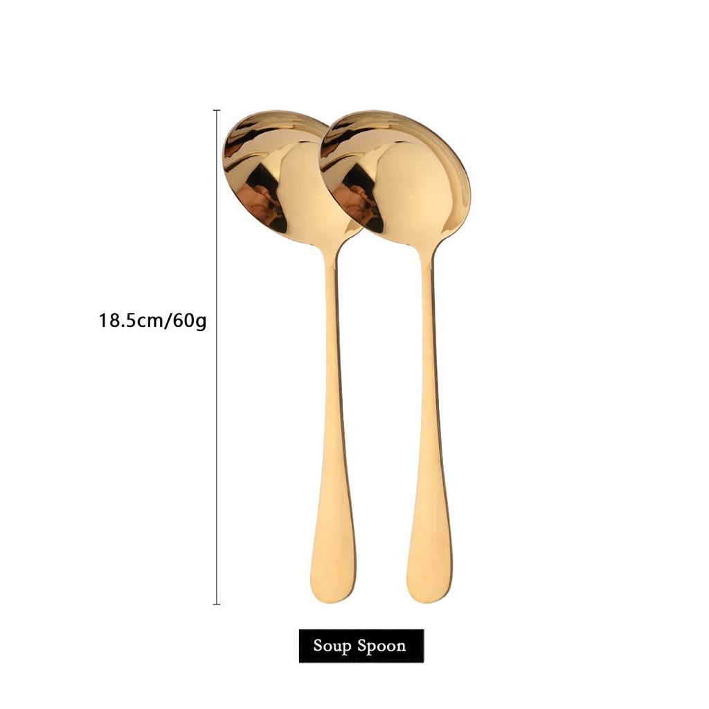 Accessoires pour la maison, ustensiles de cuisine, cuillère à soupe, Restaurant, Table à fond profond en acier inoxydable, dîner à Long manche, multi-usages