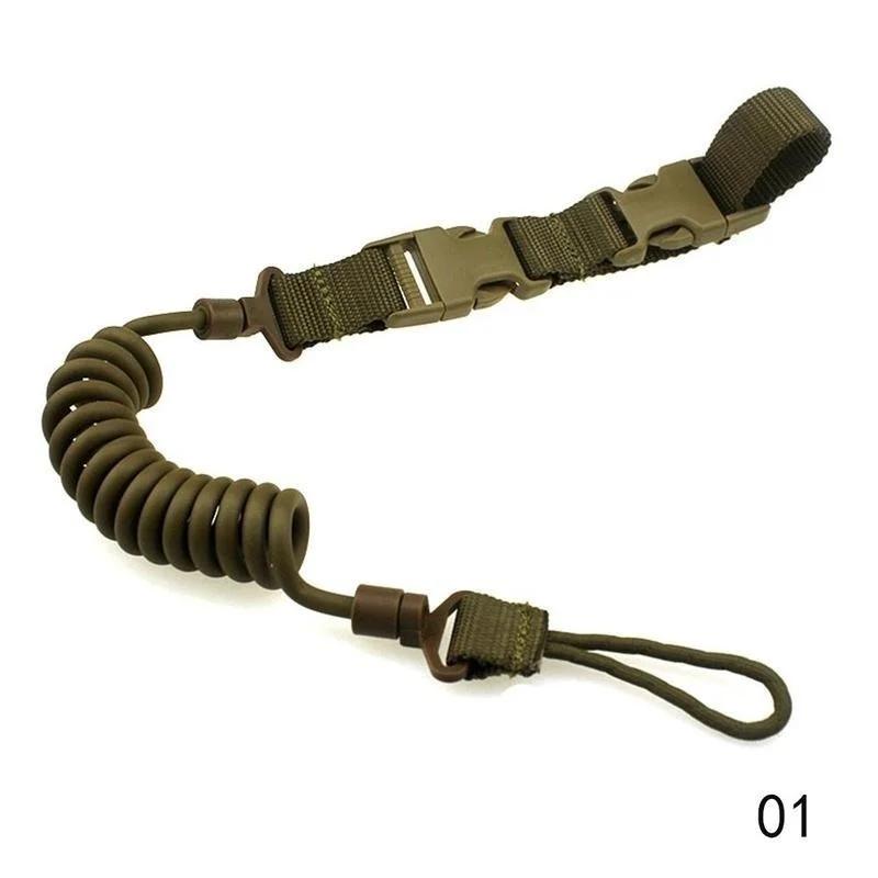 3 Color Fishing Rope Strings Black Retractable Plastic Spiral Rope Safety Rope Fishing Line Fishing Equipment