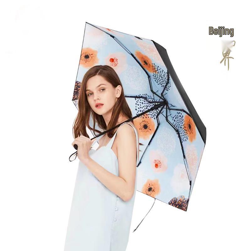 Jing Sijie Co-branded Wan Qing Umbrella & Silk Scarf Set