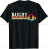 Vintage Rugby Player Sports Retro Men Boys Soccer T-Shirt Cute Print Cartoon TShirt Men Women Fashion Tee Creativity Short-sleev