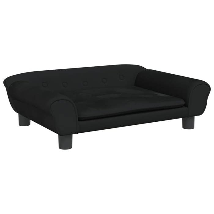 VidaXL Canapé pour enfants noir 70x45x26 cm velours, mini canapé, mini canapé-chaise, mini canapé pour enfants, canapé de 3196404