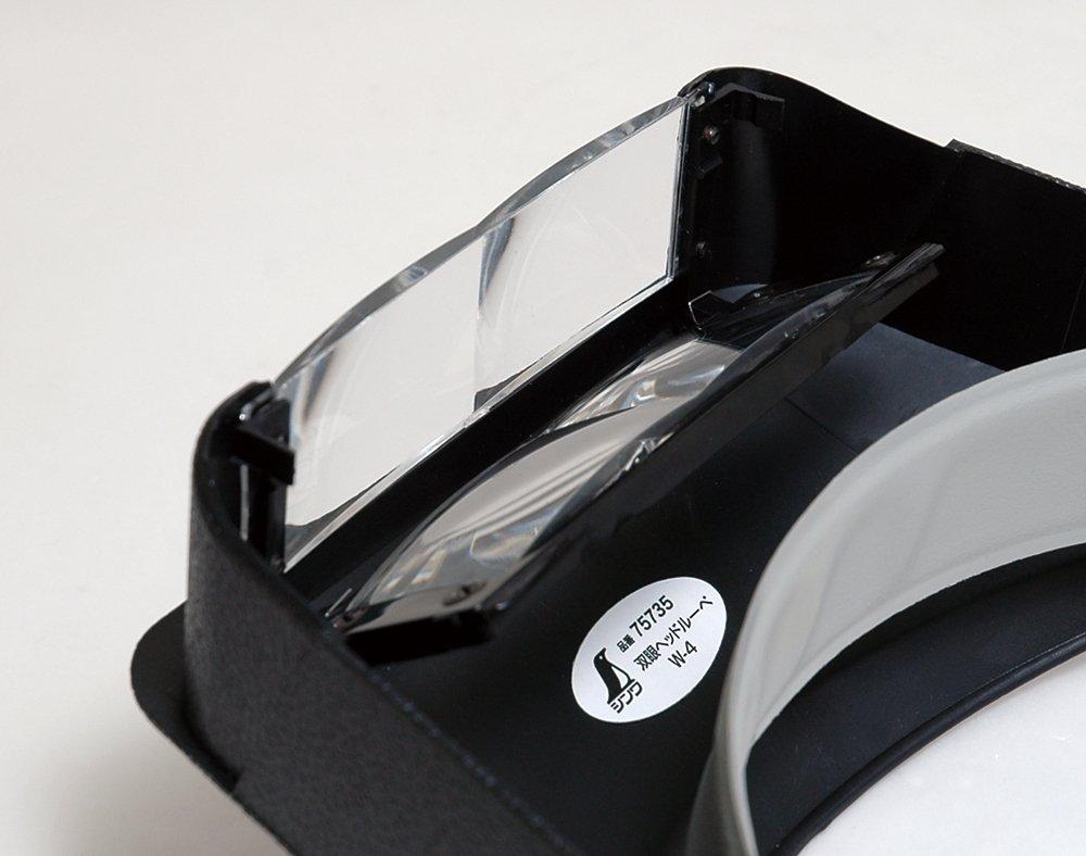 Shinwa Sokutei Binocular Head Magnifier 75735 W-4