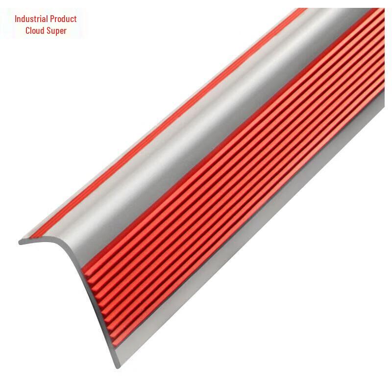 Self-Adhesive PVC L-Shape Stair Anti-Slip Strip H5cm*W2.5cm*L10m