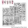 Fashion Nail Art Tool Nail Stampin Plate Offering Comfort and Styles Suitable For Both Casual And Festival Occasion