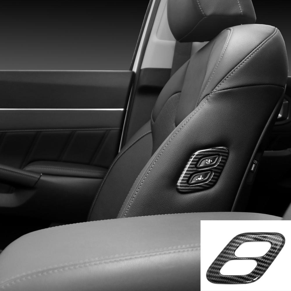 

Для Genesis G70 -2025 Автомобильный Тюнинг Углеродное Волокно Центральная Консоль Кнопки Окна Селектора КПП Крышка Центрального Воздуховода Аксессуары LHD Seat Adjustment