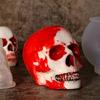 Halloween Skull Silicone Molds,Skull Candle Making Mold DIY Home Decoration Mold