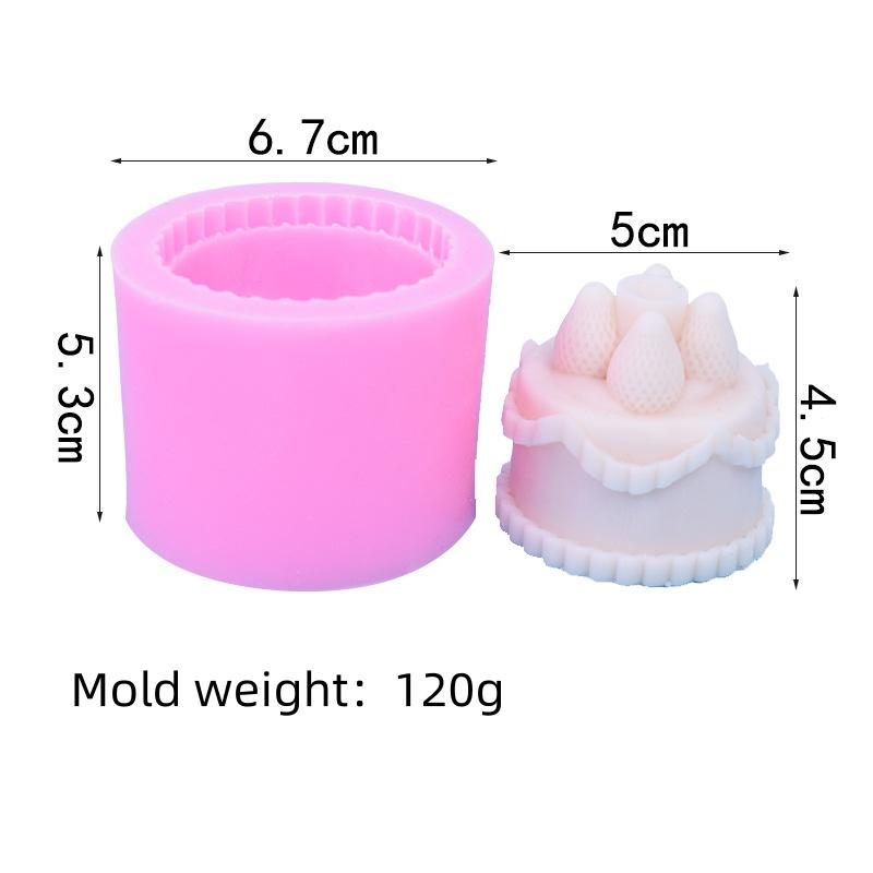 3D Love Hanging Cake Candle Silicone Mold DIY Chocolate Cake Baking Tool Creative Aromatherapy Soap Home Decoration Party