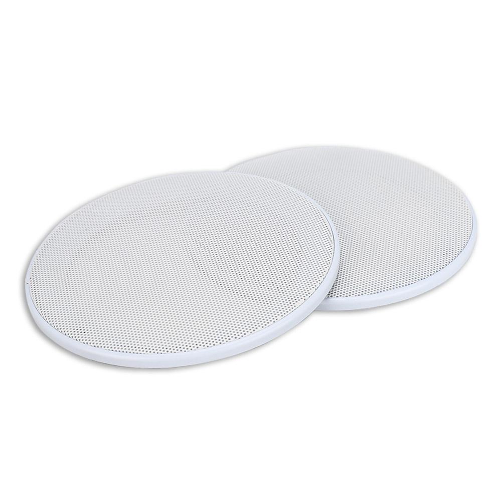 

2шт 5-дюймовая сетчатая защитная крышка звуковая крышка динамик громкоговоритель крышка украшение(Белый Белый) белый