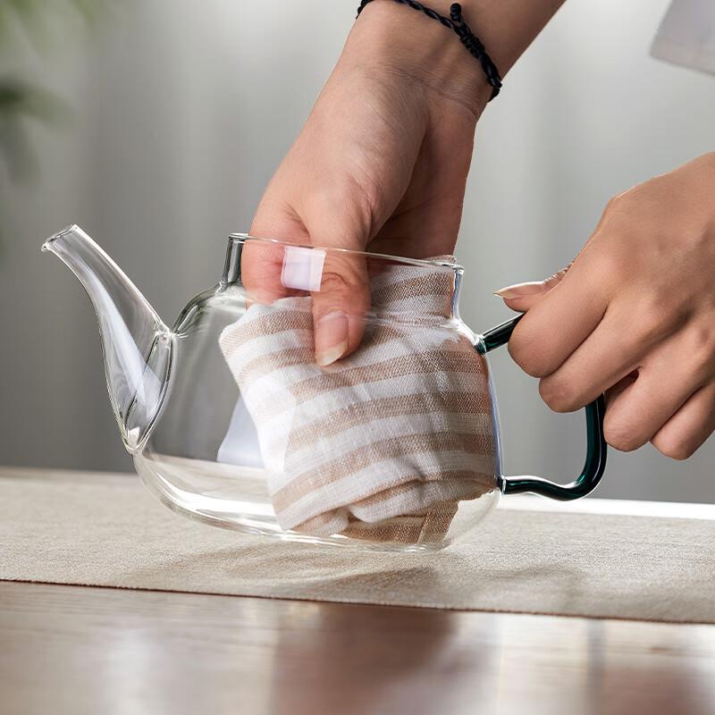 Mingguang Glass Teapot, Tea Infuser Kettle, Household Tea Pot, Office Glass Tea Set, Kung Fu Tea Pot