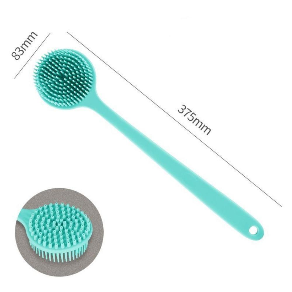 Exfoliating Shower Brush Long Handle Back Scrubber New Double-Sided Bath Brush  Women
