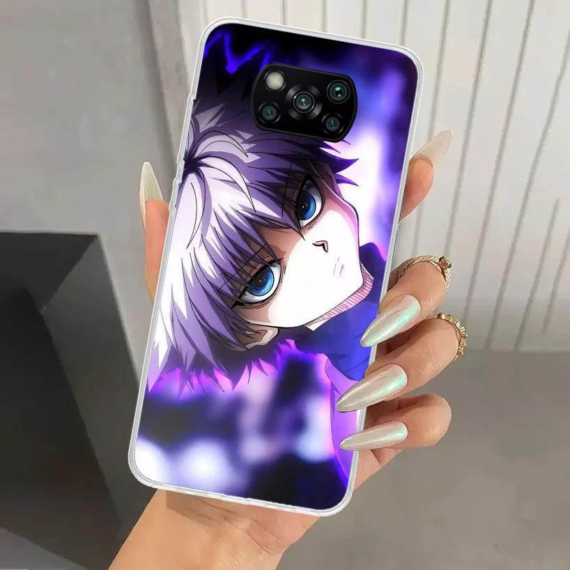 Hunter HXH Killua Phone Case for Xiaomi Poco X7 X6 X5 X4 X3 Nfc F7 Ultra F6 F5 Pro F4 GT F3 M6 M5S M4 M3 Soft Print Shell X7 X6