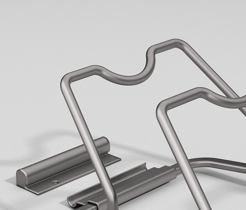 Wall-Mounted Punch-Free Kitchen Rack - Multi-Function Storage for Pot Lids & Chopping Boards