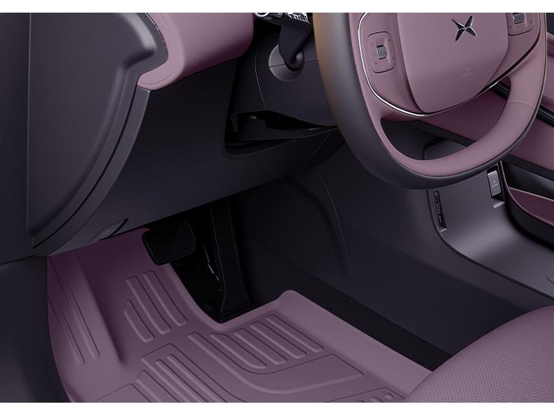 XPeng P7 2025 TPE Floor Mats: Complete Car Interior Carpet Set