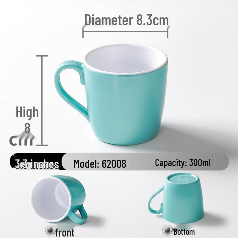 

Прочная меламиновая чашка для воды с ручкой