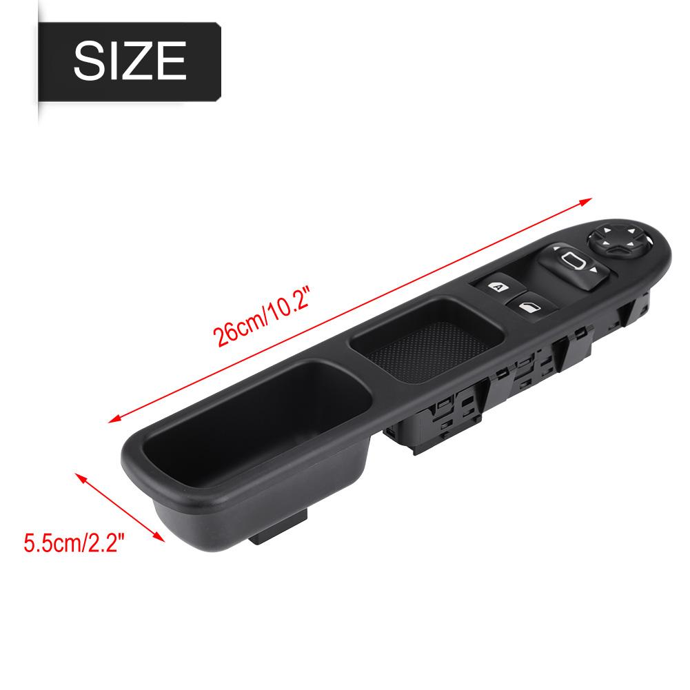 

Power Master Window Switch for Citroen C3 Picasso Peugeot 207 CC 6554.QC белый