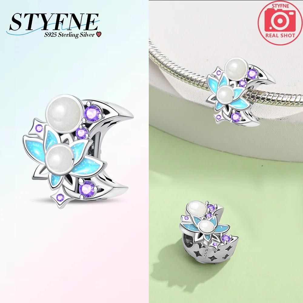 Original Copper Pink Heart Zircon Flowers Cats Sunflowers Beaded Charm Fit Bracelet Women Gift Diy Jewelry Set