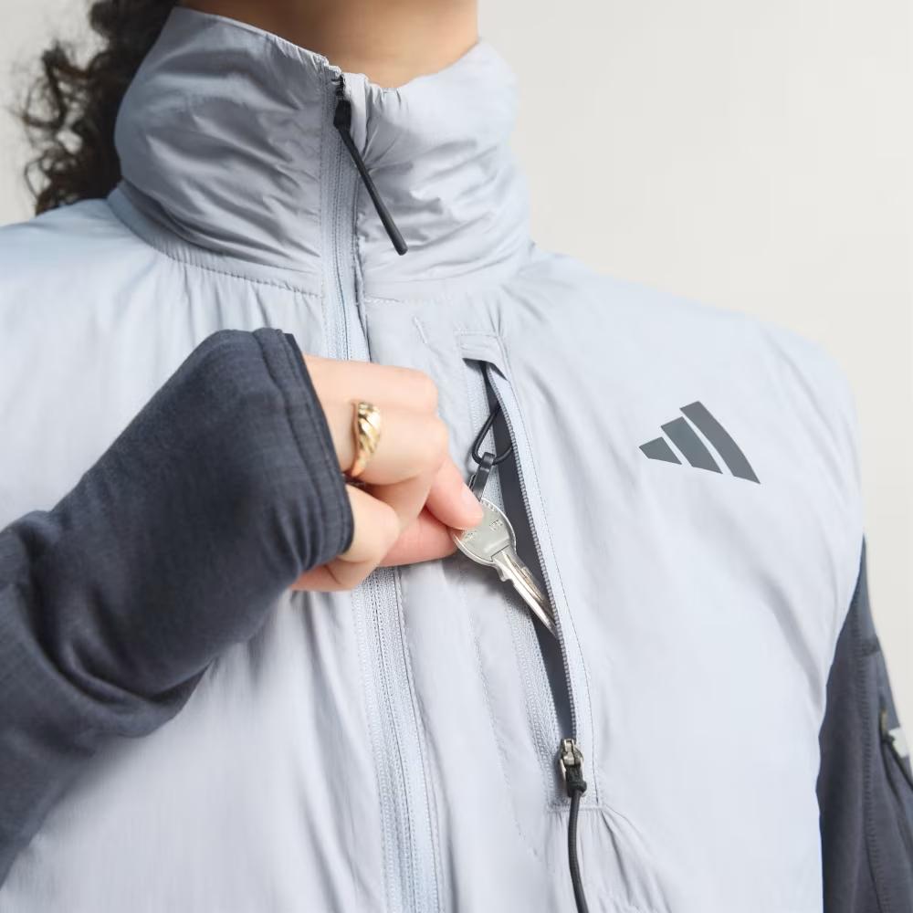 adidas Climawarm Adi365 Stand Collar Fitted Sleeveless Breathable Vest Women Vests JP3848