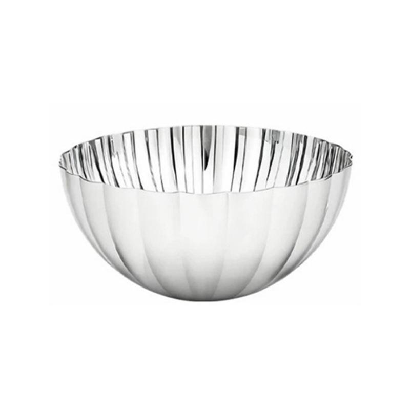

Bright 304 Stainless Steel Bowl For Fruits Treats Snacks Serving Glossy Finish Shell Shape Kitchen Counter Organizers 1