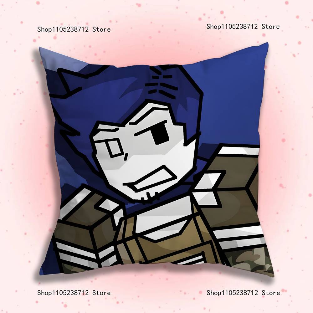 G-Guest 1337 Forsaken Pillowcase Pillowslip Cushion Plush Boys Girls Cartoon Anime Kawaii Decoration Kids Birthday Cute Gifts