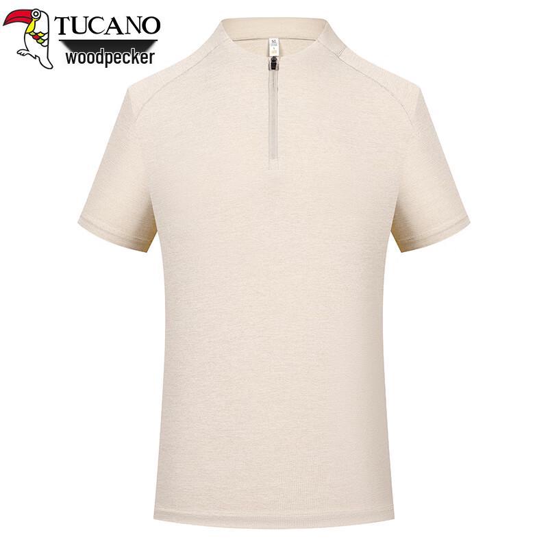 Tucano Men s Ice-Feel Quick-Dry Stand Collar T-Shirt M