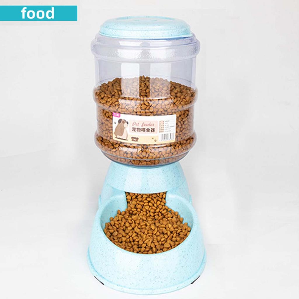 Automatic Pet Feeder 3.8L Large Capacity Pet Feeder and Water Dispenser Plastic Water Bottle Pet Supplies Bowl For Cats And Dogs