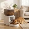 Cat Feeder with Camera, 2.4 GHz WiFi, App Control, 4L Feeder for 1-10 Meals, 2-Way Audio