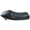 Motorcycle Black Retro Leather Crocodile Pattern Hump Cafe Racer Seat for Honda CG Series