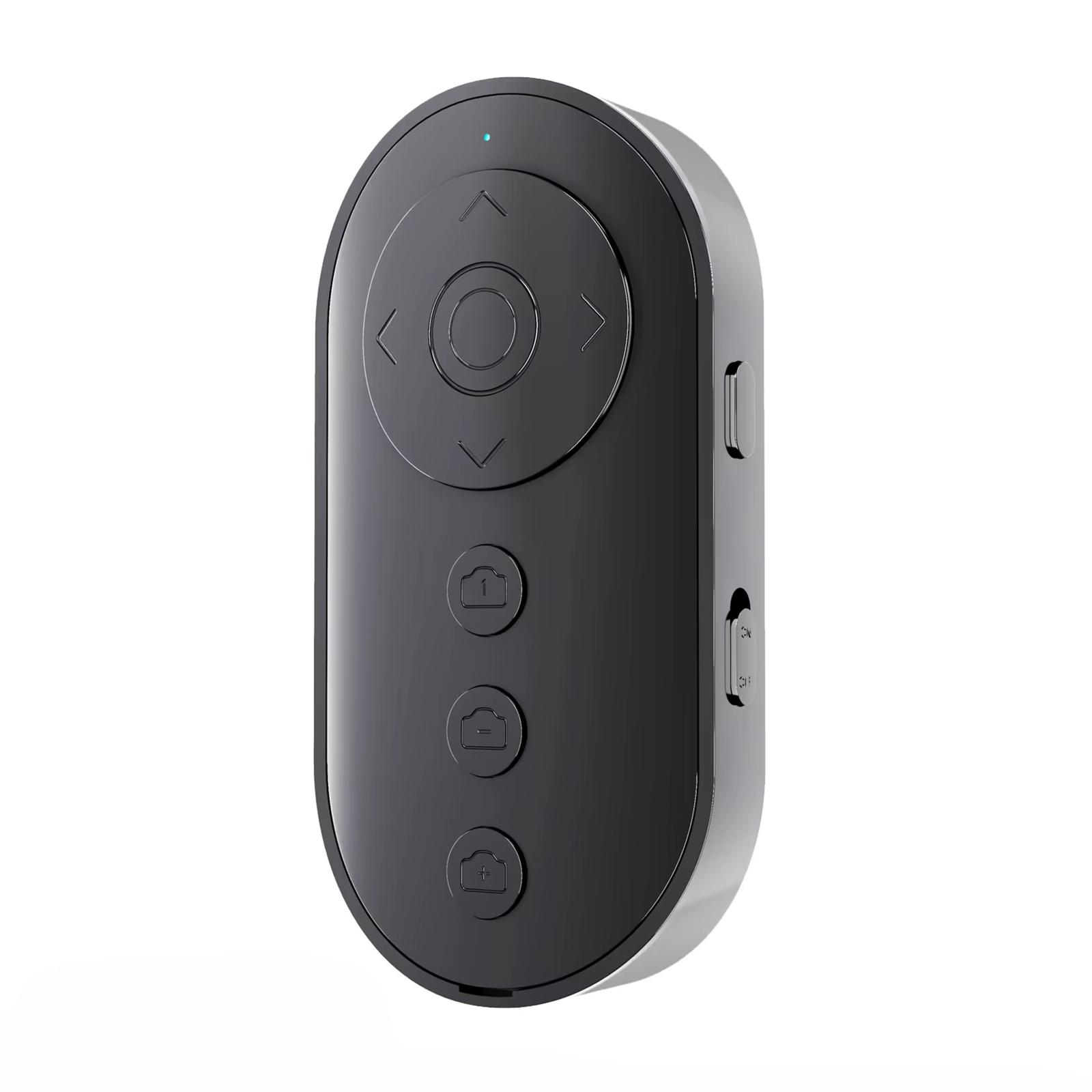 

9 Buttons Remote Controller Rechargeable Bluetooth Smart Remote Selfie Stick Camera Controller For Tiktok Page Turning Vlogging чорний