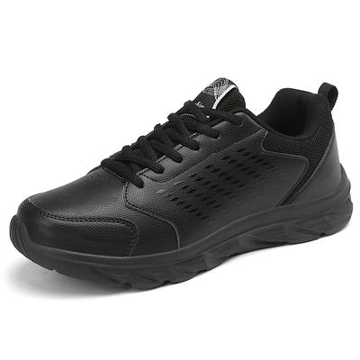 Nieuwe Heren Sneakers Mode PU Leer Heren Hardloopschoenen Outdoor Joggen Trainingsschoenen Hoge Kwaliteit Comfortabele Herenschoenen