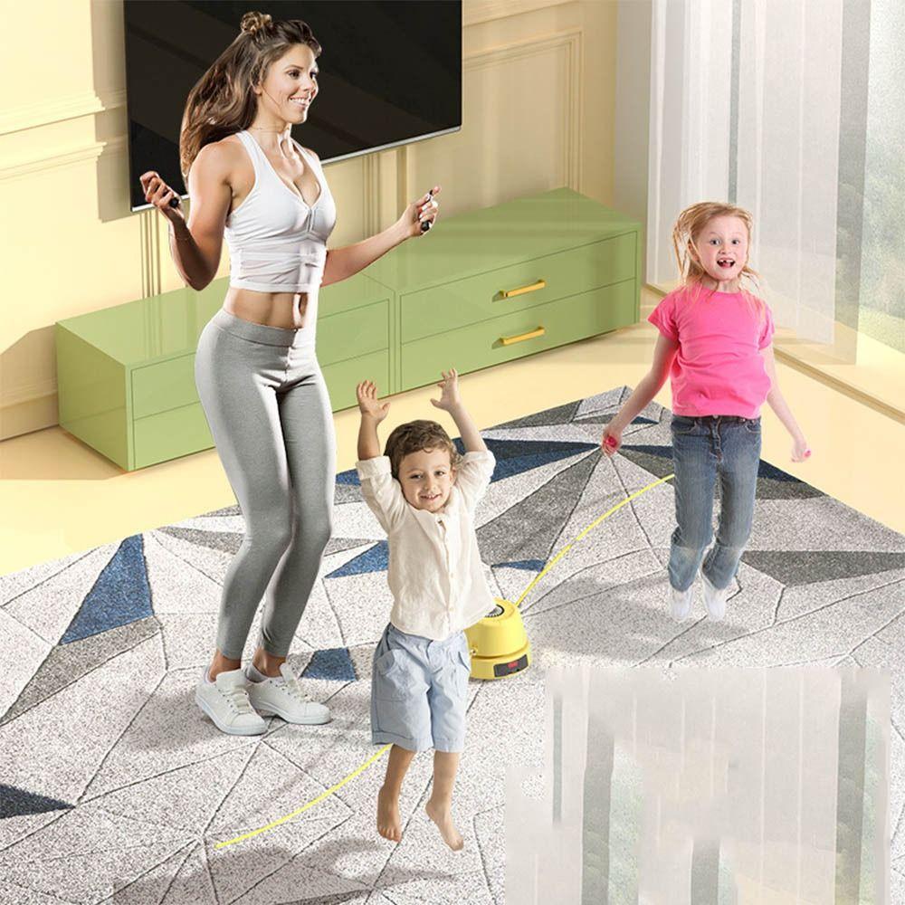 Training Toy Automatic Jump Rope Remote Control Skipping Rope Machine  Training