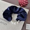 Velvet Bead Big Intestine Hair Band, High-end Style Braid for Long Hair, Elegant Hair Tie