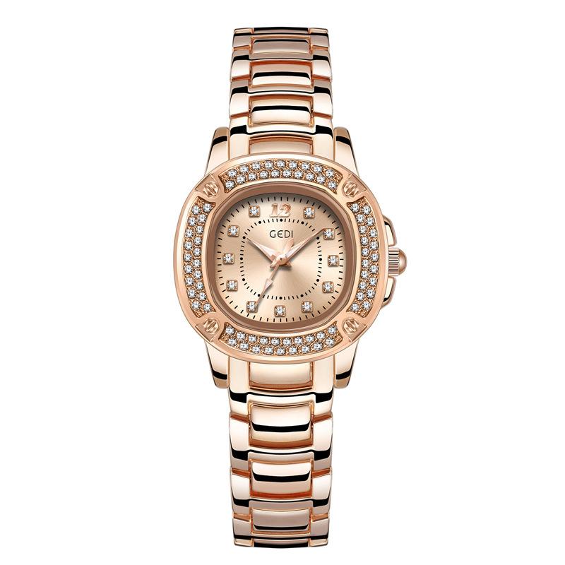 Light Luxury Full Diamond Women'S Watch Fashion Gypsy Star Steel Belt Women'S Watch Niche High-End Quartz Watch