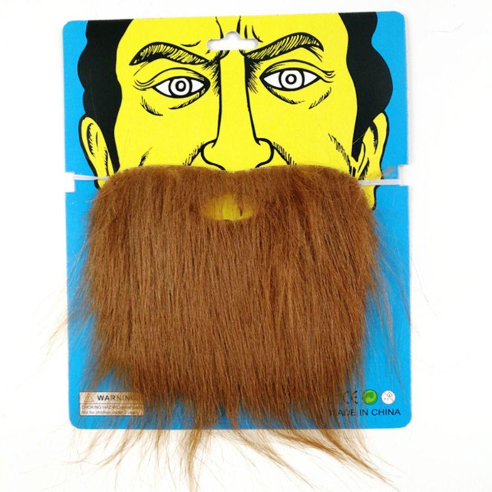 Funny Realistic Fake Beard Halloween Halloween Fake Mustache Photobooth Props   Prom