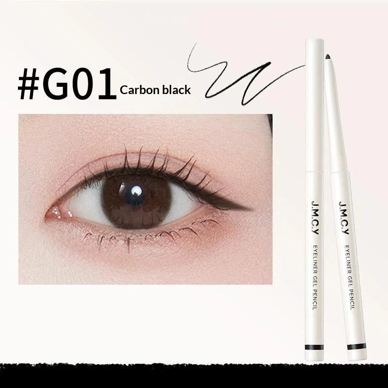 Jmcy Eyeliner Gel Stift Glatt Hohe Pigmentierung Langanhaltend Wischfest Für Tägliches Make-up Partygebrauch A1