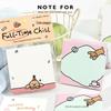Relaxation Series Sticky Notes: 100 Sheets of Cute Animal Illustration Memo Paper