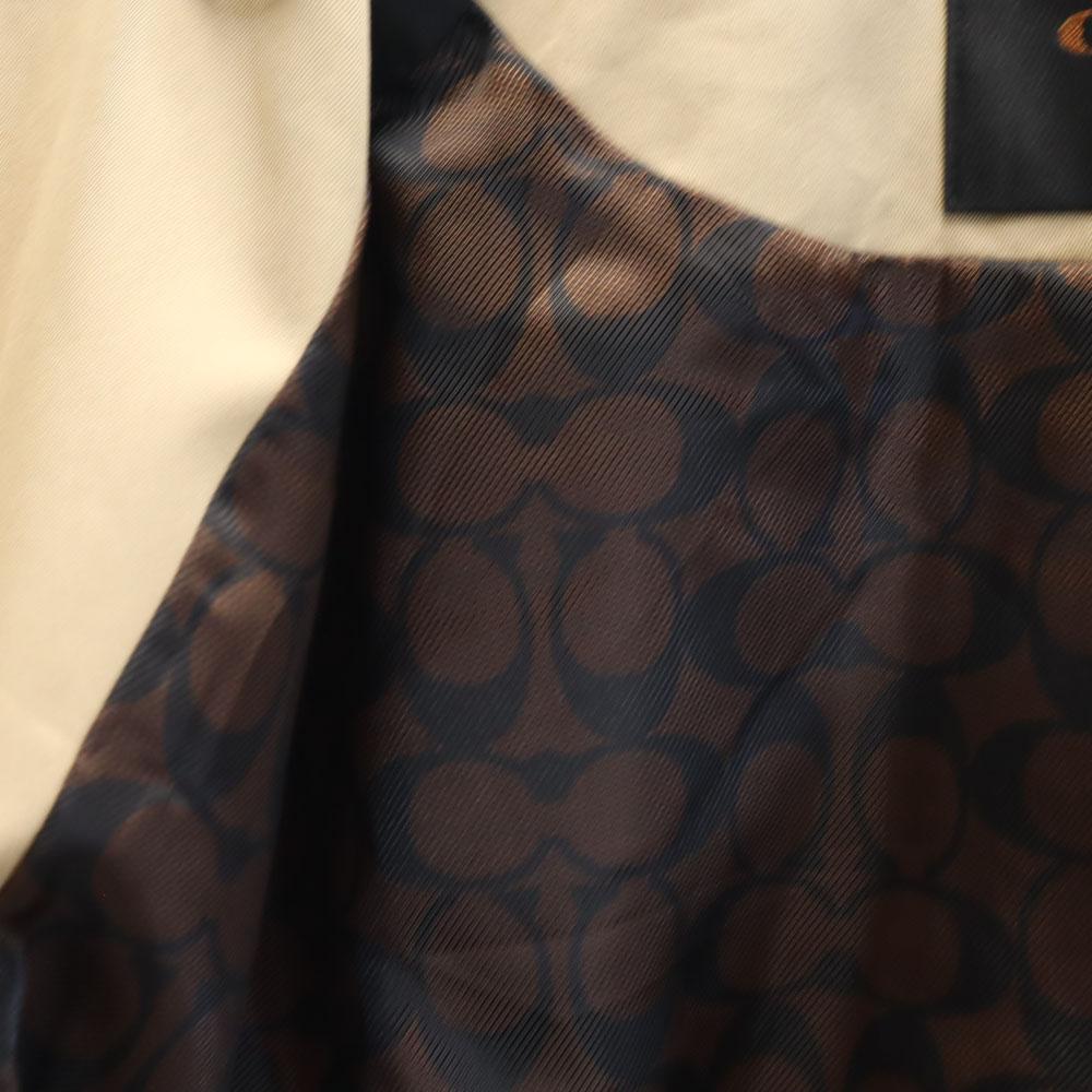 COACH trench coat S beige Women Used
