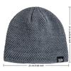 New Style Unisex Winter Hats Plush Fur Lined Beanies Hats For Men Woman Hello Letter Warm Cap Casual Winter Ski Knitted Hats
