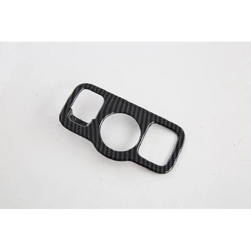 For Mercedes-Benz Vito V-Class 2024 2025 Car Accessories Carbon fiber style Head Light Switch Button Control Panel Cover Trim