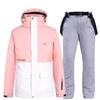 New Women's Ski Suit Winter Sports Breathable Warm Windproof Waterproof Skiing Snowboarding Jacket and Pants Men Ski Set Snowsuit