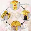 1 Pcs, Large Golden Balloon Number, Birthday Party Decoration Scene Aluminum Film Balloon