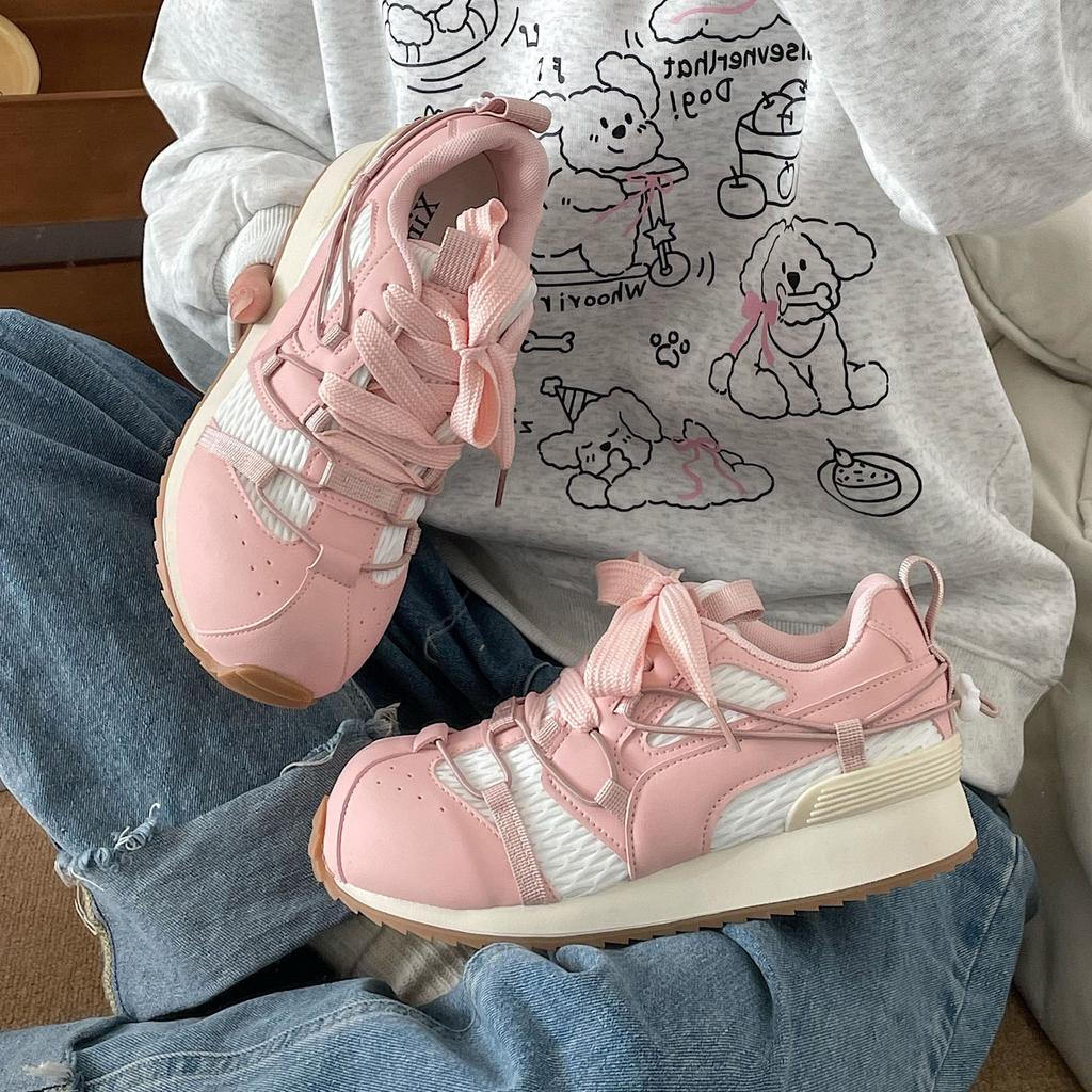 Forrest Gump shoes women's 2025 new autumn lightweight non-slip sports shoes casual soft sole versatile running dad shoes ugly cute